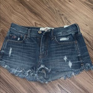 Hollister jean shorts
